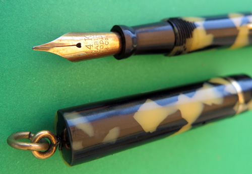 SWALLOW FOUNTAIN PEN IN HOLSTEIN PATTERN